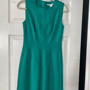 Emerald Green DVF Sheath Dress size 4